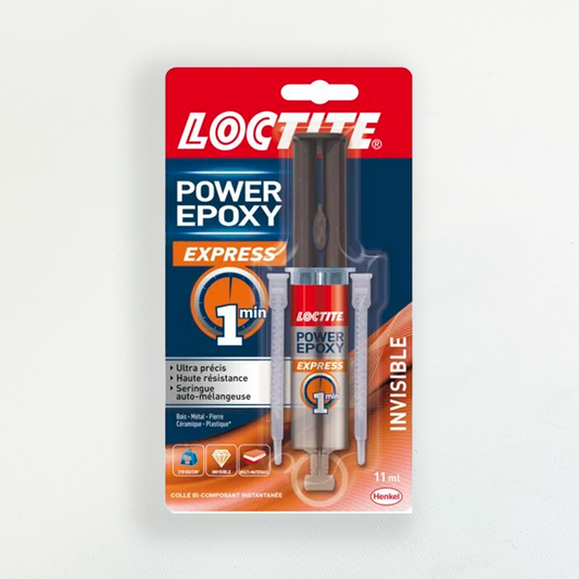 Loctite 1 Min pour fixation valves